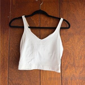 lululemon Align Tank Top with Built-In Bra White